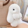 Cute Fluffy Rex Rabbit Fur Keychain Cute Fluffy Rex Rabbit Fur Keychain