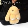 Cute Fluffy Rex Rabbit Fur Keychain Cute Fluffy Rex Rabbit Fur Keychain