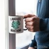 Cute Green Axolotl Personalized Mug, Salamander Animal Gift with Custom Name Cute Green Axolotl Personalized Mug, Salamander Animal Gift with Custom Name