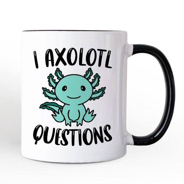 Cute Green Axolotl Personalized Mug, Salamander Animal Gift with Custom Name Cute Green Axolotl Personalized Mug, Salamander Animal Gift with Custom Name
