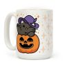 Cute Halloween Cat Coffee Mug Cute Halloween Cat Coffee Mug