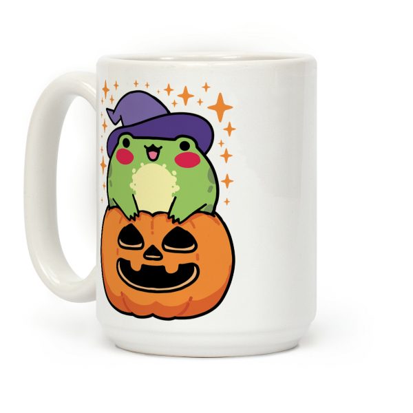 Cute Halloween Frog Coffee Mug Cute Halloween Frog Coffee Mug