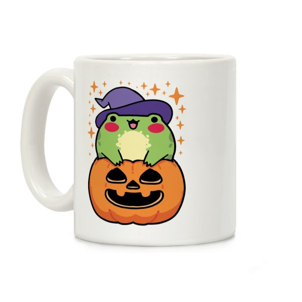 Cute Halloween Frog Coffee Mug Cute Halloween Frog Coffee Mug