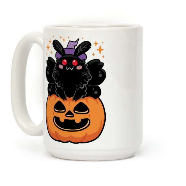 Cute Halloween Mothman Coffee Mug Cute Halloween Mothman Coffee Mug