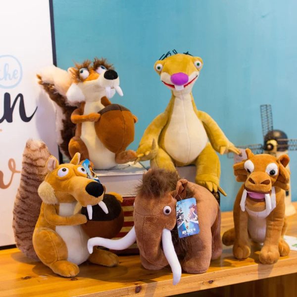 Cute Ice Age Squirrel Plush Pillow - Soft Comfort for Home & Office Cute Ice Age Squirrel Plush Pillow - Soft Comfort for Home & Office