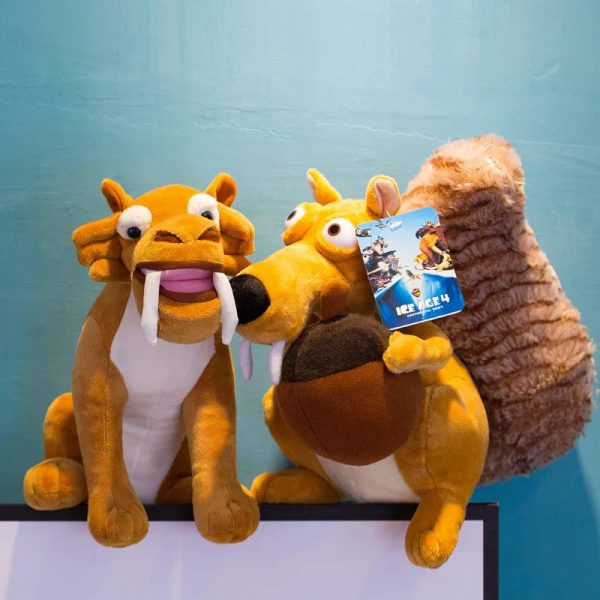 Cute Ice Age Squirrel Plush Pillow - Soft Comfort for Home & Office Cute Ice Age Squirrel Plush Pillow - Soft Comfort for Home & Office