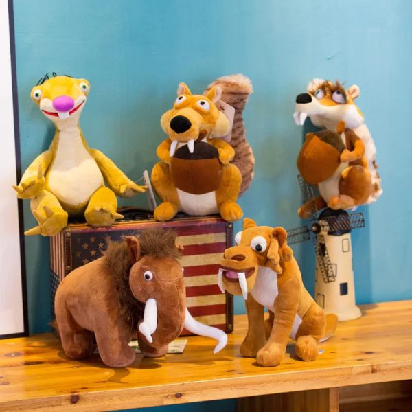 Cute Ice Age Squirrel Plush Pillow - Soft Comfort for Home & Office Cute Ice Age Squirrel Plush Pillow - Soft Comfort for Home & Office