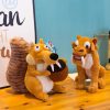 Cute Ice Age Squirrel Plush Pillow - Soft Comfort for Home & Office Cute Ice Age Squirrel Plush Pillow - Soft Comfort for Home & Office