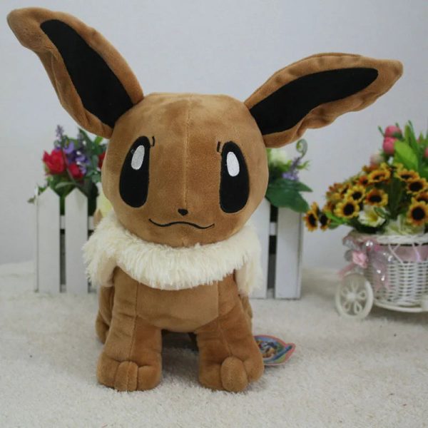 Cute Kawaii Eevee Plush Toy - Perfect Gift for Kids & Anime Lovers!