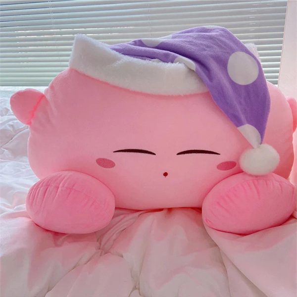 Cute Kirby Plush Toy with Nightcap Cute Kirby Plush Toy with Nightcap