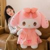 Cute Kuromi Plush Doll - 30cm Sanlio Purple Dress Gift for Anime Lovers