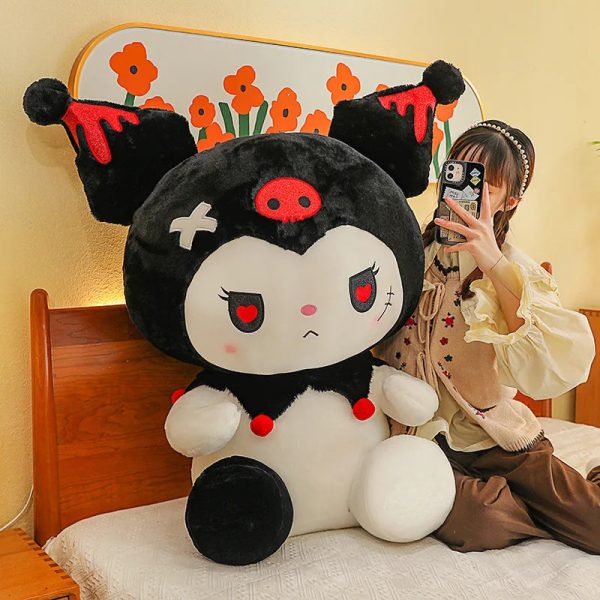 Cute Kuromi Plush Doll - Adorable Dark Devil Toy for Kids' Gifts