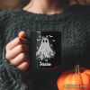Cute Lace Ghost Coquette Pesonalized Mug, Floral Vintage Halloween Gift with Custom Name Cute Lace Ghost Coquette Pesonalized Mug, Floral Vintage Halloween Gift with Custom Name