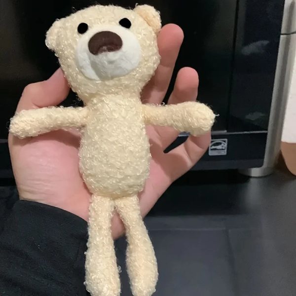 Cute Mini Teddy Bear Plush Toy - Adorable Chew Doll for Pets Cute Mini Teddy Bear Plush Toy - Adorable Chew Doll for Pets