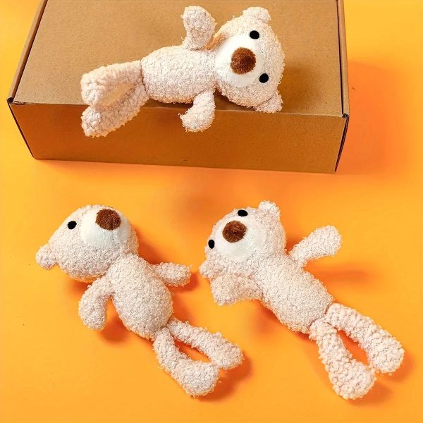 Cute Mini Teddy Bear Plush Toy - Adorable Chew Doll for Pets Cute Mini Teddy Bear Plush Toy - Adorable Chew Doll for Pets