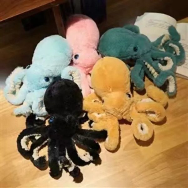 Cute Octopus Plush Toy - Soft Stuffed Ocean Animal Doll & Funny Companion Cute Octopus Plush Toy - Soft Stuffed Ocean Animal Doll & Funny Companion