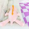 Cute Pink Dinosaur Weighted Plush Toy - Soft Sleep Pillow for Kids
