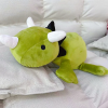Cute Pink Dinosaur Weighted Plush Toy - Soft Sleep Pillow for Kids