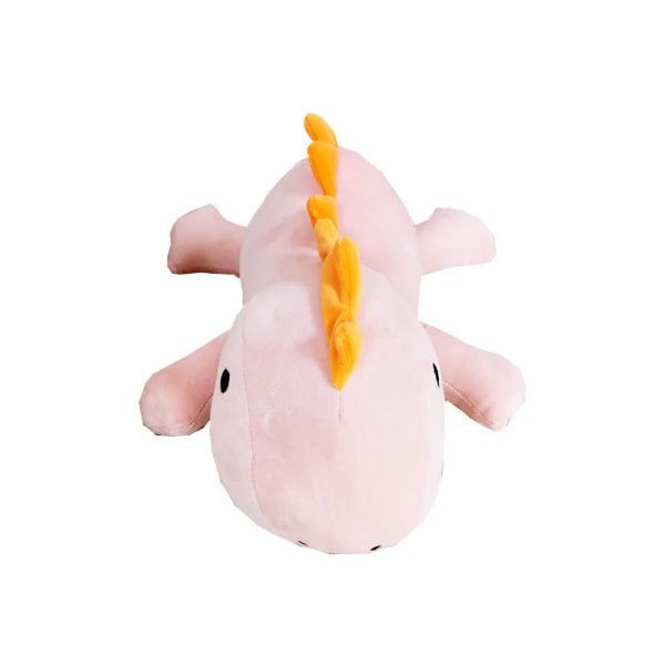 Cute Pink Dinosaur Weighted Plush Toy - Soft Sleep Pillow for Kids
