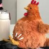 Cute Plush Chicken Doll Soft Stuffed Decorative Toy Cute Plush Chicken Doll Soft Stuffed Decorative Toy