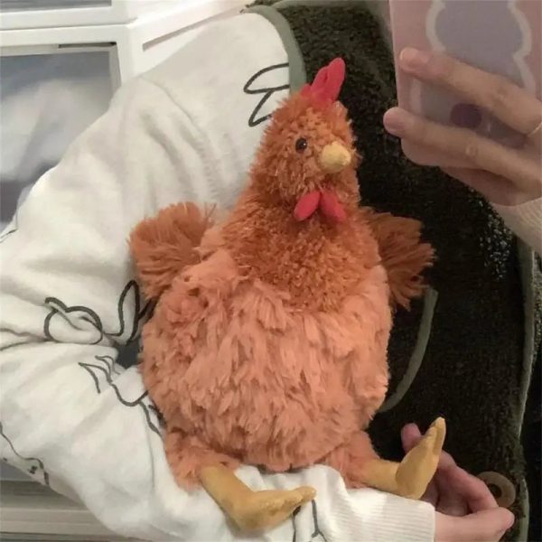 Cute Plush Chicken Doll Soft Stuffed Decorative Toy Cute Plush Chicken Doll Soft Stuffed Decorative Toy