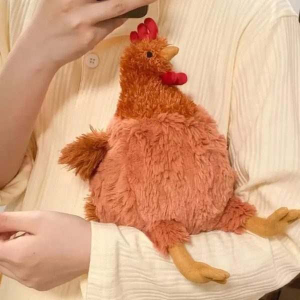 Cute Plush Chicken Doll Soft Stuffed Decorative Toy Cute Plush Chicken Doll Soft Stuffed Decorative Toy