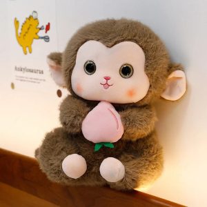 Cute Plush Monkey Toy for Kids Couples Valentine Gift