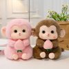Cute Plush Monkey Toy for Kids Couples Valentine Gift