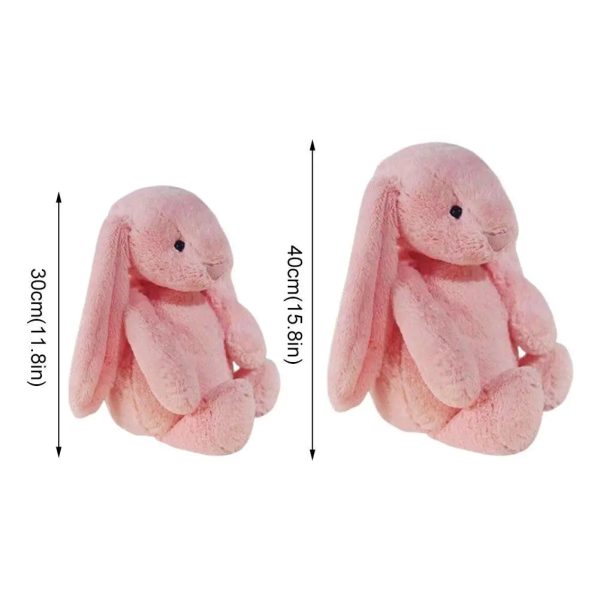 Cute Plush Rabbit Toy Soft Long Ear Bunny Doll for Kids and Bedroom Decor Cute Plush Rabbit Toy Soft Long Ear Bunny Doll for Kids and Bedroom Decor