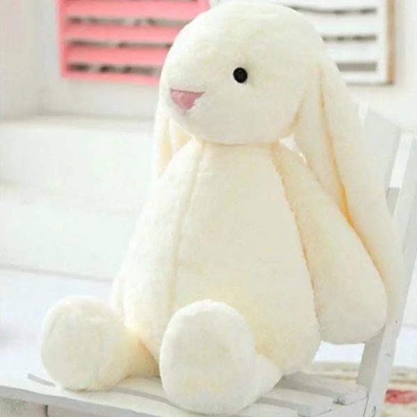 Cute Plush Rabbit Toy Soft Long Ear Bunny Doll for Kids and Bedroom Decor Cute Plush Rabbit Toy Soft Long Ear Bunny Doll for Kids and Bedroom Decor