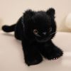 Cute Plush Simulation Cat Toys - Soft, Realistic, 5 Colors Cute Plush Simulation Cat Toys - Soft, Realistic, 5 Colors