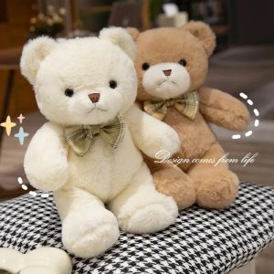 Cute Plush Teddy Bears - Soft Stuffed Animal Gifts for Kids & Home Decor