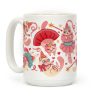 Cute Princess Cat Pattern Coffee Mug Cute Princess Cat Pattern Coffee Mug