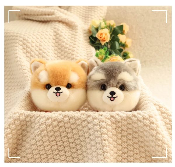 Cute Puppy Plush Toy Soft Husky and Corgi Dolls for Kids Cute Puppy Plush Toy Soft Husky and Corgi Dolls for Kids