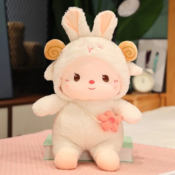 Cute Rabbit Plush Toy - Adorable Stuffed Doll for Cozy Sleep & Play Cute Rabbit Plush Toy - Adorable Stuffed Doll for Cozy Sleep & Play