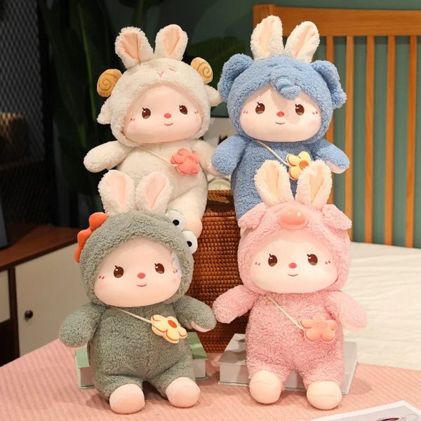 Cute Rabbit Plush Toy - Adorable Stuffed Doll for Cozy Sleep & Play Cute Rabbit Plush Toy - Adorable Stuffed Doll for Cozy Sleep & Play