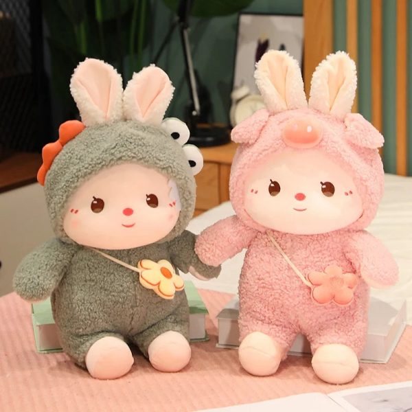 Cute Rabbit Plush Toy - Adorable Stuffed Doll for Cozy Sleep & Play Cute Rabbit Plush Toy - Adorable Stuffed Doll for Cozy Sleep & Play
