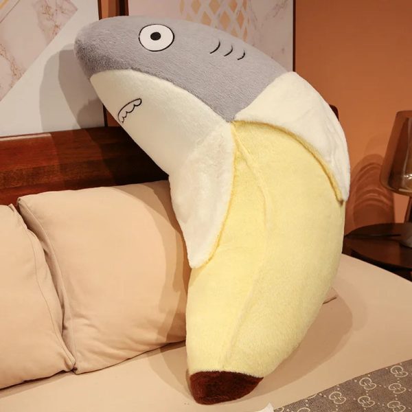 Cute Shark Banana Plush Soft & Cuddly Cute Shark Banana Plush Soft & Cuddly