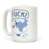 Cute Shark Says F***! Coffee Mug