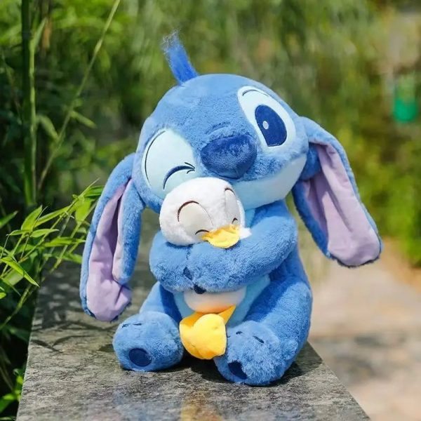 Cute Stitch Plush Doll 22cm Soft Stuffed Toy for Kids