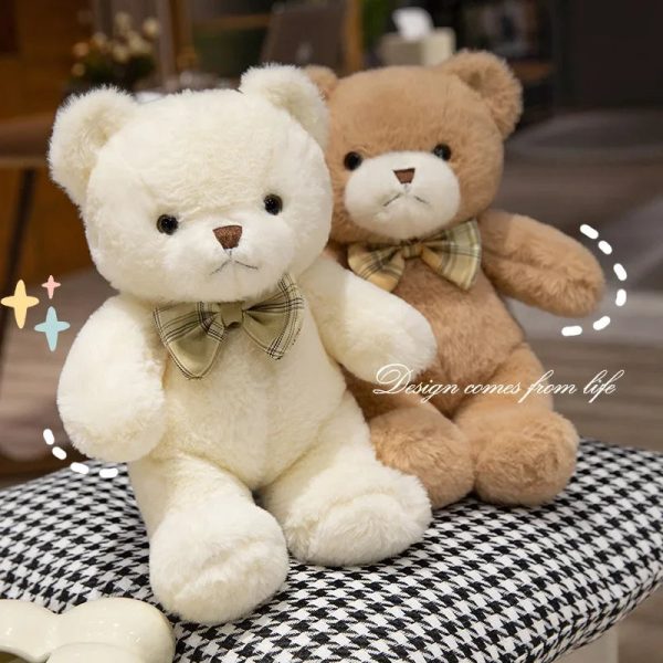 Cute Teddy Bear Plush Toy Soft Stuffed Bear for Kids