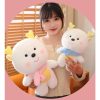 Cute White Dragon Plush Toy with Scarf - Perfect New Year Gift! Cute White Dragon Plush Toy with Scarf - Perfect New Year Gift!