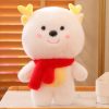 Cute White Dragon Plush Toy with Scarf - Perfect New Year Gift! Cute White Dragon Plush Toy with Scarf - Perfect New Year Gift!