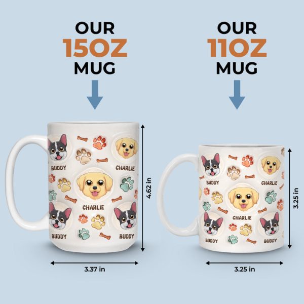Cuteness Overload - Dog Personalized Custom 3D Inflated Effect Printed Mug - Christmas Gift For Pet Owners, Pet Lovers Cuteness Overload - Dog Personalized Custom 3D Inflated Effect Printed Mug - Christmas Gift For Pet Owners, Pet Lovers