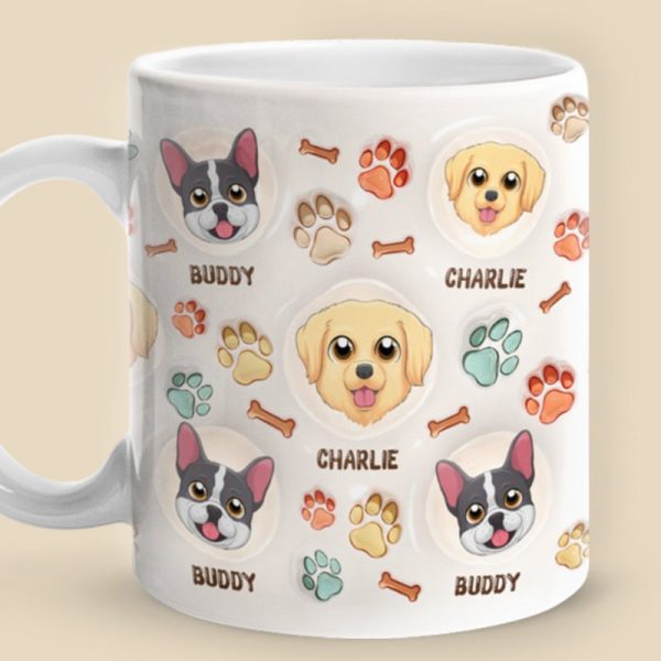 Cuteness Overload - Dog Personalized Custom 3D Inflated Effect Printed Mug - Christmas Gift For Pet Owners, Pet Lovers Cuteness Overload - Dog Personalized Custom 3D Inflated Effect Printed Mug - Christmas Gift For Pet Owners, Pet Lovers