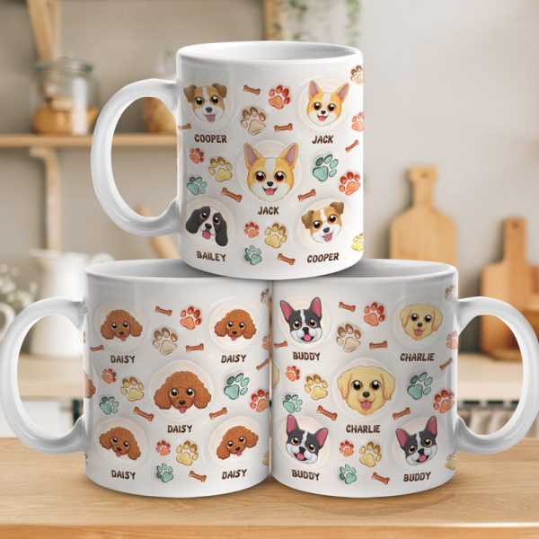 Cuteness Overload - Dog Personalized Custom 3D Inflated Effect Printed Mug - Christmas Gift For Pet Owners, Pet Lovers Cuteness Overload - Dog Personalized Custom 3D Inflated Effect Printed Mug - Christmas Gift For Pet Owners, Pet Lovers