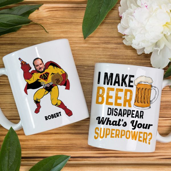 Dad Beer DR-WHM-01dnqn100523 Personalized Coffee Mug
