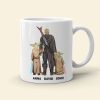 Dad -DR-WHM-01hutn240423hh Personalized Coffee Mug Dad -DR-WHM-01hutn240423hh Personalized Coffee Mug
