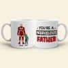 Dad DR-WHM-04HUDT260423TM Personalized Coffee Mug Dad DR-WHM-04HUDT260423TM Personalized Coffee Mug