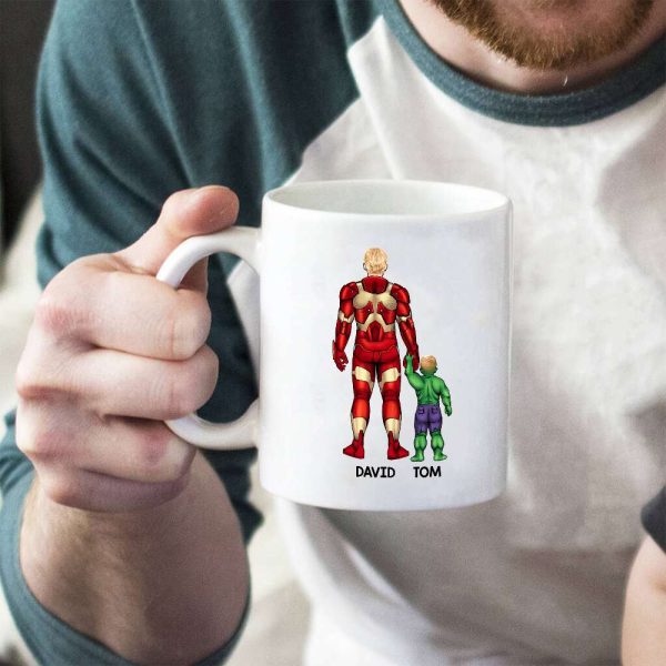 Dad DR-WHM-04HUDT260423TM Personalized Coffee Mug Dad DR-WHM-04HUDT260423TM Personalized Coffee Mug